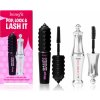 Benefit Pop, Lash, Lock It Set Benefit BADgal BANG! Volumizing Mascara Mini riasenka pre objem 4 g + Benefit 24-Hour Brow Setter dlhotrvajúci gél na obočie 3,5 ml