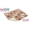 Vetbed protišmyk/Drybed Hnedá-motivy 50 x 75 cm