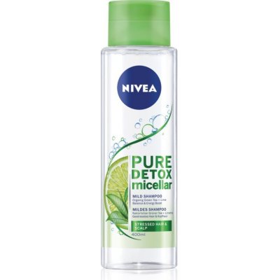 NIVEA Pure Detox Micellar osviežujúci micelárny šampón 400 ml