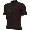 ALÉ Cyklistický dres s krátkym rukávom - PRAGMA COLOR BLOCK OFF ROAD - hnedá
