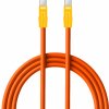 Newell USB-C - USB-C 100 W cable, 2 m, Silicone, Orange-Yellow