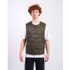 Taion Crew Neck Zip Down Vest D.OLIVE XL