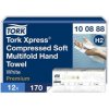 Tork Xpress Soft Multifold H2, 2 vrstvy, biela, 170 útržkov