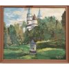 Bojnický zámok - akad. mal. Varuzhan Aghamyan, originálny, ručne maľovaný obraz L (do veľkosti 95x95cm) Viac farieb