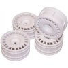 Tamiya Disky kolies Rally Dish Wheel white (4 ks) 26mm/+2 1/10