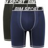 Pánske boxerky DIM 0A6V SPORT LONG 2 ks