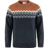 Fjällräven Övik Knit Sweater M dark navy/terracotta brown - XL