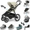Set 10v1 Thule Urban Glide 4-wheel Soft beige 2024 + vanička Mid blue+Thule Maple Light Gray+Thule Alfi+príslušenstvo