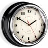 Nástenné hodiny 30 cm čierne