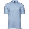 TEE JAYS STRECH DELUX TJ1405 / Pánska strečová polokošeľa - light blue S