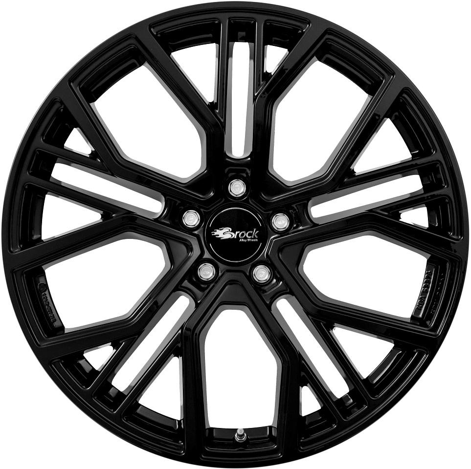 BROCK B41 10x21 5x112 ET20 black gloss