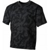 Max-Fuchs Tričko krátký rukáv US styl Night Camo Vyberte velikost: M