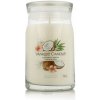 Yankee Candle Signature Coconut Beach 567 g vonná svíčka