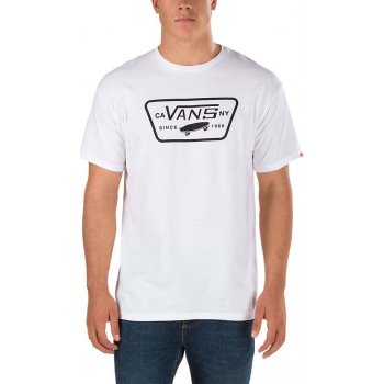 Vans Full Patch white black