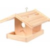 Drevené kŕmidlo, vtáčia búdka