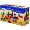 Detoa Dřevěná stavebnice kostky 100 ks