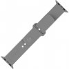 Set silikónových remienkov FIXED Silicone Sporty Strap pre Apple Watch 38/40/41mm, svetlo šedá