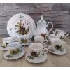 Exkluzívna porcelánová sada pre poľovníka