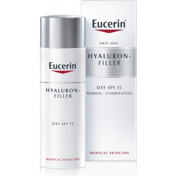 Eucerin Hyaluron-Filler denný protivráskový krém pre normálnu až zmiešanú pleť (Day Fluid) 50 ml