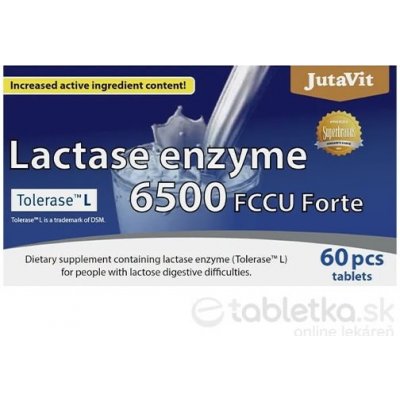 JUTAVIT ENZÝM LAKTÁZA 6500 FCCU FORTE TBL 1X60 KS