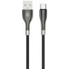 Kábel Forever GSM171007 datový Sleek USB/USB-C, 1m, černý