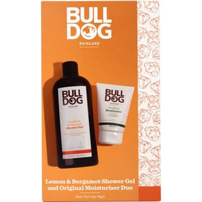 Bulldog Original sprchový gél pre mužov 500 ml + hydratačný krém na tvár 100 ml kozmetická sada