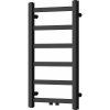 Mexen Bolt, vykurovacie teleso 700 x 400 mm, 165 W, spodné a stredové, čierna, W126-0700-400-00-70