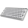 Rapoo Ralemo Pre 5 biela / bezdrôtová Multi-mode klávesnica / BT amp; 2.4 GHz / Integrovaná batéria (6940056114464)