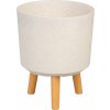 Strend Pro Kvetináč Strend pro, farba White Weath Finish, 24,5x24,5x31 cm