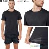 Fox tričko Rep ss jacquard top black camo, čierny maskáč, XL