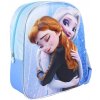CERDA Detský batoh Frozen Ľadové kráľovstvo Anna a Elsa 3D 31 cm tyrkysový