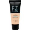 Maybelline Fit Me! Matte+Poreless make up 115 Ivory 30 ml, 115 Ivory