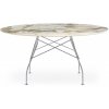 Jedálenský stôl GLOSSY XXL, viac variantov - Kartell Farba: Symfonie / Chrom
