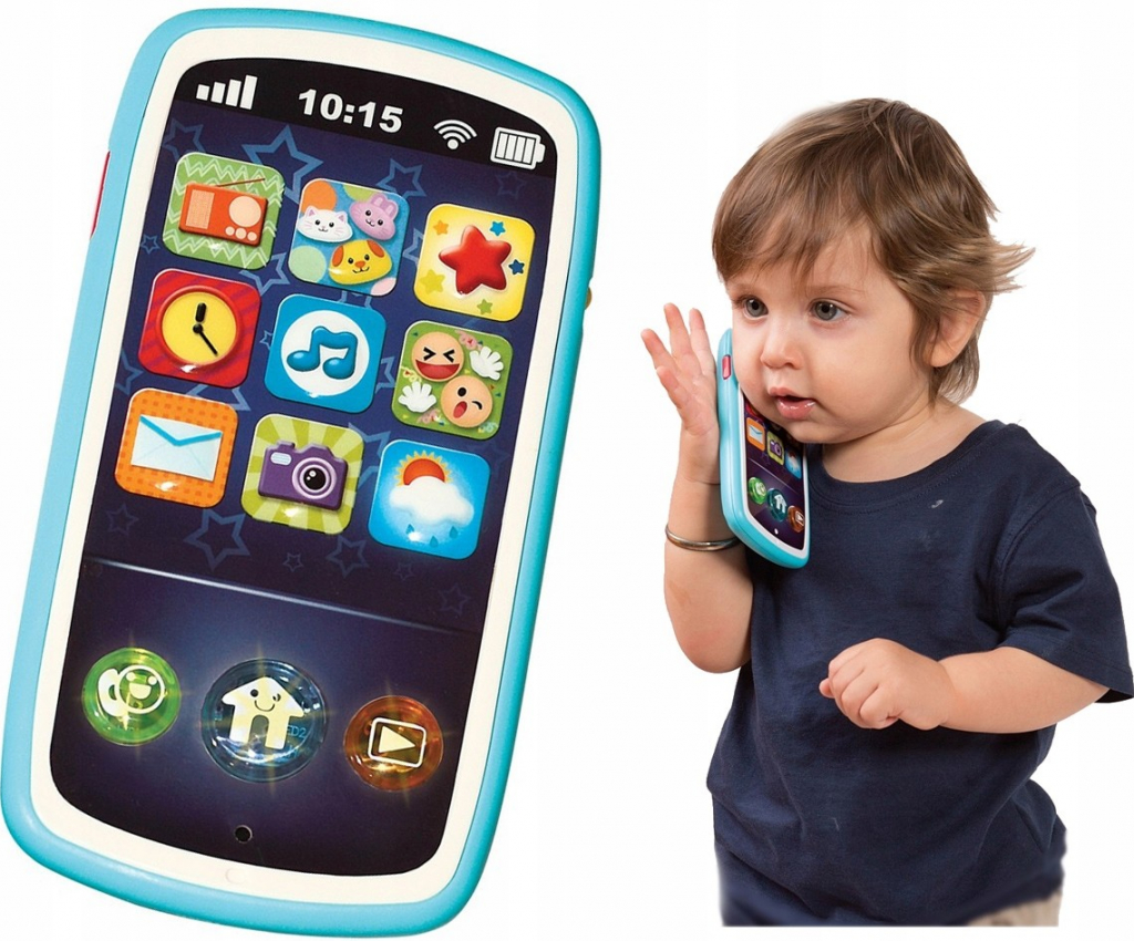Smily Play Detský telefón 22 cm x 16 cm viacfarebný