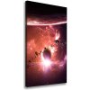 Vertikálny foto obraz na plátne do obývačky Vesmír 50x100 cm