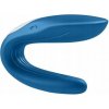 Satisfyer Double Whale vibrátor pre páry Blue