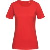 Stedman Tričko Crew Neck T Lux, krátký rukáv, dámské COT05760005505-scarlet red 2XL Červená scarlet