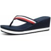 Tommy Hilfiger dámske štýlové plážovky - tmavomodré - 39