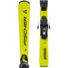 Zjazdové lyže Fischer RC4 RACE JR. + FS 4 GW Žltá,Čierna