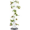 Gusta Garden SISSI STRAWBERRY klasický samozavlažovací kvetináč 6 poschodí, biely GG-100519