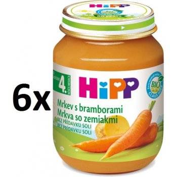 HiPP Bio Karotka so zemiakmi 6 x 125 g