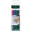 Faber-Castell: Multimark set alkoholových fixiek 0,6 mm 4 ks