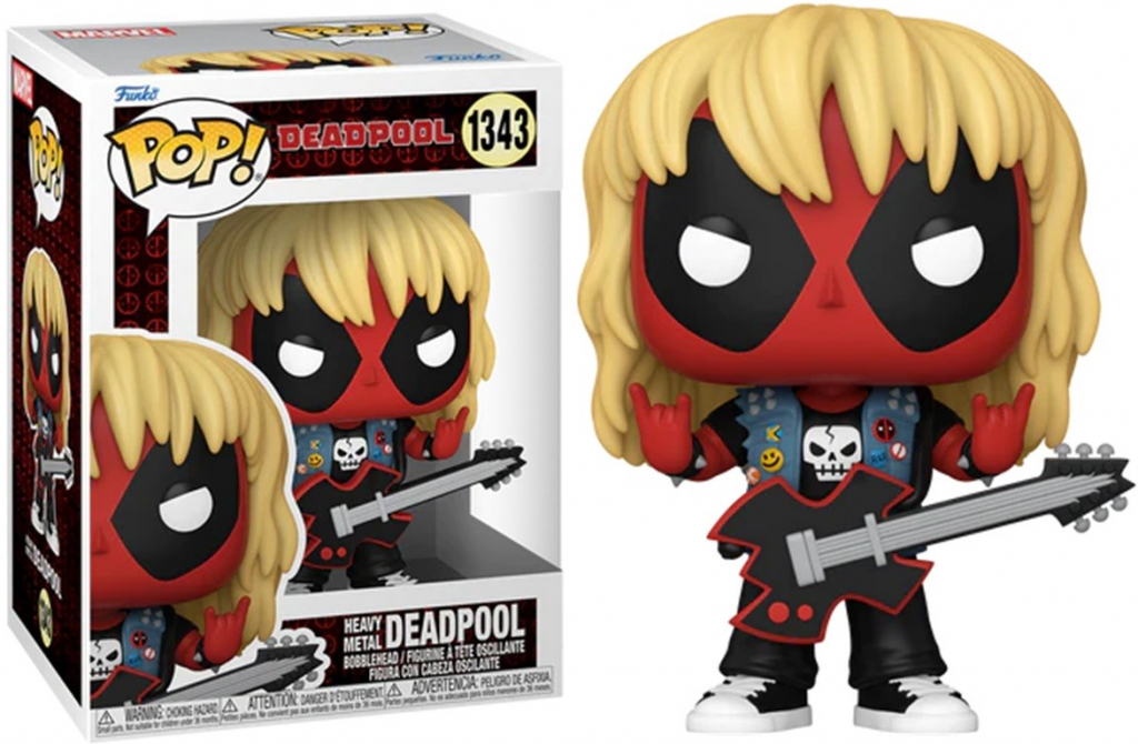 Funko Pop! 1343 Marvel Deadpool Heavy Metal