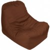 Lehárko sedací vak - Leňoch a taburet Štandard - hnedá