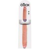 King cock slim double dildo flesh 40.6 cm