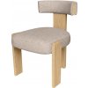 Hector Jídelní židle Bali z masivu/béžová