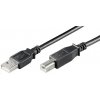 PremiumCord KU2AB2BK USB 2.0, propojovací, 2m, černý