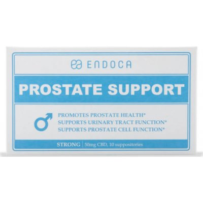 Endoca CBD čapíky pre podporu prostaty 500 mg 10 čapíkov