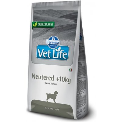 Vet Life dog Neutered >10 kg 2 kg