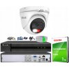Hilook by Hikvision Sada na monitoring TurboHD, 1 vonkajšia kamera Hybrid Light 2Mpx, 4-kanálový záznamník - HiLook od Hikvision